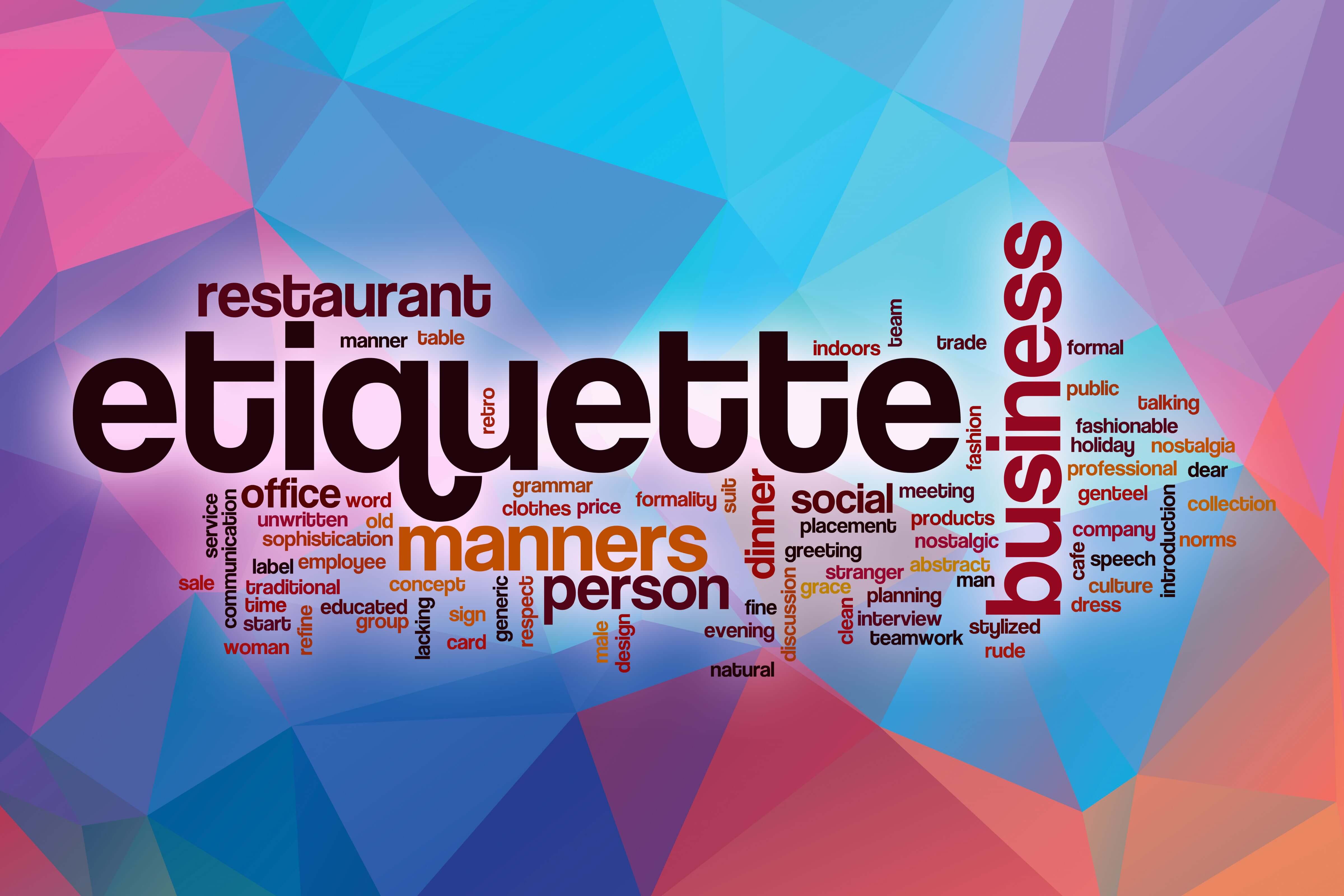 Course Image Business Etiquette